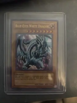Yu-Gi-Oh! Blue-Eyes White Dragon #LOB-001 Unlimited Ultra Rare - Image 1