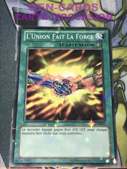 CARTE Yu Gi Oh L'UNION FAIT LA FORCE BP01-FR043 1ere edition - Image 1