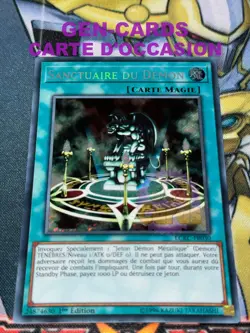 CARTE Yu Gi Oh SANCTUAIRE DU DEMON LCKC-FR030 1ere edition - Image 1