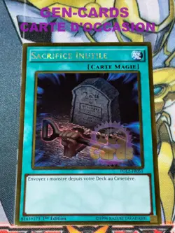 CARTE Yu Gi Oh SACRIFICE INUTILE PGL2-FR051 1ere edition - Image 1