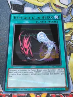 CARTE Yu Gi Oh HERITAGE D'UN HEROS DUSA-FR019 1ere edition - Image 1