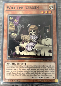 Yu-Gi-Oh! German - Wichtprinzessin 1. Auflage (1st Edition) RATE-DE033 Common MP - Image 1