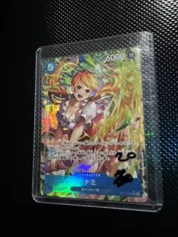 One Piece Nami SR OP11-054 OP11 A Fist Of Divine Speed Japanese ALT ART - Image 2