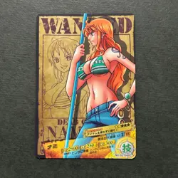 PREORDER Nami WANTED AR Carddass Japanese One Piece 2011 - Image 1