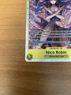 One Piece Heroine’s Edition Extra Booster Nico Robin EB03-055 SR English NM Holo - Image 2
