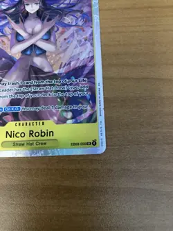 One Piece Heroine’s Edition Extra Booster Nico Robin EB03-055 SR English NM Holo - Image 3