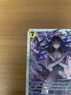 One Piece Heroine’s Edition Extra Booster Nico Robin EB03-055 SR English NM Holo - Image 5