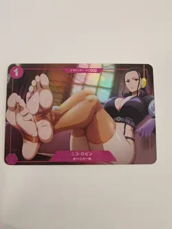 Card One Piece Goddess Story WAIFU Nami Nico Robin Boa Hancock Vivi Sexy Holo - Image 1