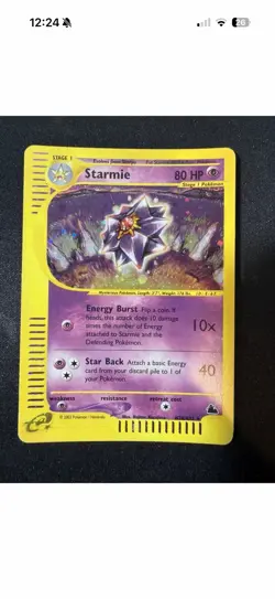 Pokemon Card Lot Starmie, Steelix, Vileplume - Image 1