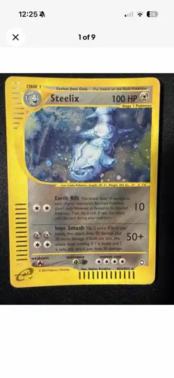 Pokemon Card Lot Starmie, Steelix, Vileplume - Image 5