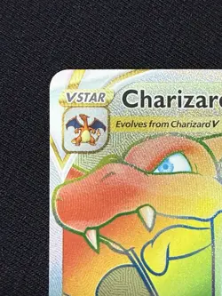 Charizard VSTAR Rainbow Secret Rare 174/172 Brilliant Stars Pokemon Card NM - Image 3