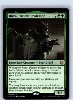 Magic_the_gathering Commander 2021 #66 Ruxa, Patient Professor .VO4 - Image 1