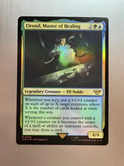 Elrond, Master Of Healing - 200 - MTG: Lord of the Rings - Rare - FOIL - Image 1