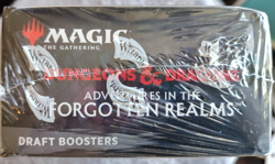 MAGIC THE GATHERING: Adventures in Forgotten Realms-English DRAFT Box sealed D&D - Image 4