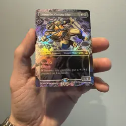 TMNT MAGIC R0211 Boarderless Foil Leonardo Cutting Edge - Image 3