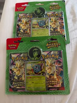 2 Ascended Heroes Tangela Promo Pokemon Mega Evolution 2-Pack Blister - Image 1