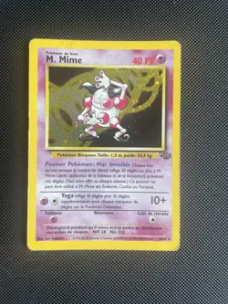 Pokemon TCG Mr. Mime Jungle 6/64 Holo Unlimited Holo Rare MP/P - Image 1