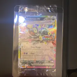 Pokemon Umbreon ex Prismatic Evolutions Stamp Promo Holo 060/131 280 HP Card - Image 1