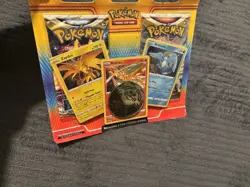 Pokemon TCG Zapdos Moltres Articuno 2 Booster Packs & Coin - Sealed 820650851438 - Image 1