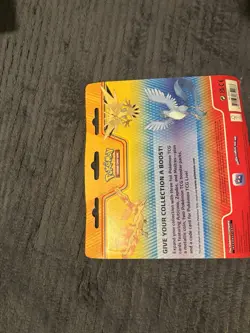 Pokemon TCG Zapdos Moltres Articuno 2 Booster Packs & Coin - Sealed 820650851438 - Image 3