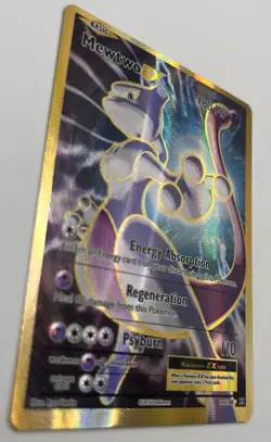 Pokemon Mewtwo EX Full Art Holo Evolutions 103/108 180 HP Ultra Rare Card - Image 3