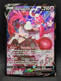 Enamorus V TG18/TG30 SWSH Lost Origin Trainer Gallery Ultra Rare Pokemon TCG - Image 1
