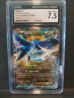 Pokemon Latios EX Roaring Skies Ultra Rare Holo Card 58/108 - Image 1