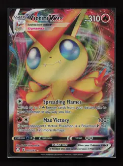 Victini VMAX 022/163 Holo Rare VMAX Battle Styles Pokemon Near Mint - Image 1