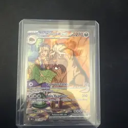 Pokemon TCG Arven's Mabosstiff EX #235/182 Sv10: Destined Rivals SAR NM - Image 1