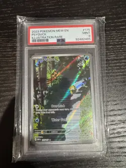 Pokemon TCG Psyduck Scarlet Violet 151 Holo PSA Graded 9 Card - Image 1