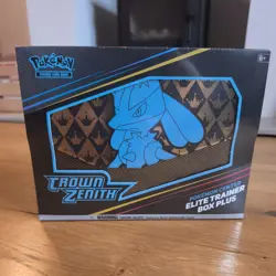 Crown Zenith Pokemon Center Elite Trainer Box Plus ETB - New Factory Sealed - Image 1