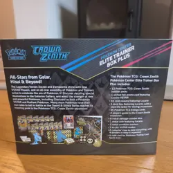 Crown Zenith Pokemon Center Elite Trainer Box Plus ETB - New Factory Sealed - Image 2