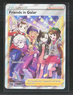 Pokemon 2022 Silver Tempest Friends In Galar CHR FA #TG23/TG30 - Image 1