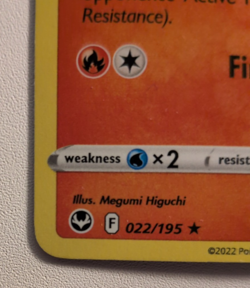Rapidash - Holo 022/195 Rare Pokemon Sword & Shield: Silver Tempest - Image 3