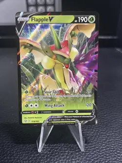 Pokemon TCG Flapple V Sword & Shield - Battle Styles 018/163 Holo Ultra Rare - Image 1
