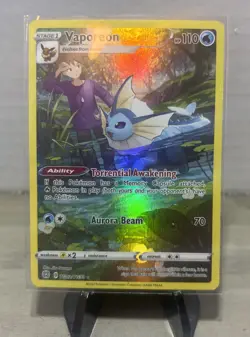 Vaporeon 🔥 TG02/TG30 – Trainer Gallery – Pokemon Brilliant Stars – NM - Image 1