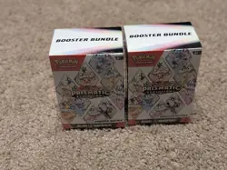 Pokemon TCG Prismatic Evolutions Booster Bundle 2X Sealed-6 packs Each 12 Total - Image 3