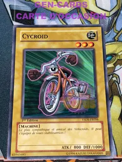 CARTE Yu Gi Oh CYCROID YSDS-FR006 1ere edition - Image 1