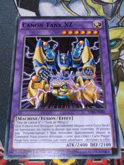 CARTE Yu Gi Oh CANON TANK XZ SDKS-FR044 1ere edition - Image 1