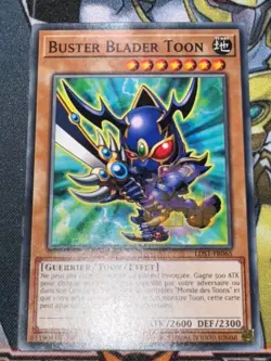CARTE Yu Gi Oh BUSTER BLADER TOON LDS1-FR065 1ere edition - Image 1