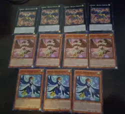 yugioh Lyrilusc-cobalt sparrow ,sapphire Swallow and Recital Starling mixed lot - Image 1