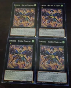 yugioh Lyrilusc-cobalt sparrow ,sapphire Swallow and Recital Starling mixed lot - Image 2