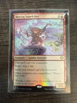Hexing Squelcher Lorwyn Eclipsed Foil NM Rare MTG - Image 1