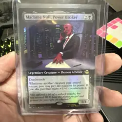 Madame Null, Power Broker Teenage Mutant Ninja Turtles Foil - Image 1