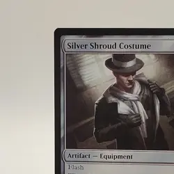 Silver Shroud Costume Universes Beyond: Fallout MTG EX/NM - Image 5