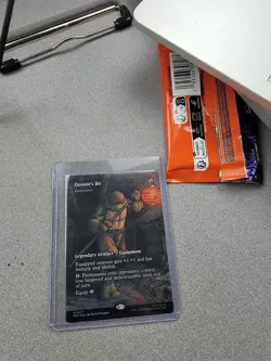 Donnie's Bo - Shadowspear Borderless Foil - Teenage Mutant Ninja Turtles - 17 NM - Image 1