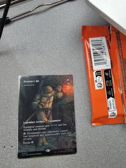 Donnie's Bo - Shadowspear Borderless Foil - Teenage Mutant Ninja Turtles - 17 NM - Image 3