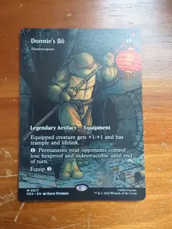 Donnie's Bo - Shadowspear (Borderless) Teenage Mutant Ninja Turtles Source... - Image 1