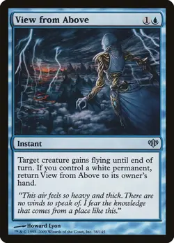 Conflux View from Above MTG Magic the Gathering NM - Image 1