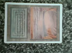 Magic: The Gathering Underground Sea got it at a yard sale don't think real - Image 1